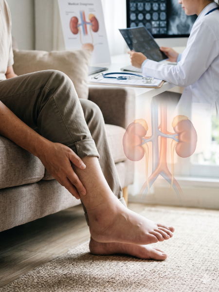 Swollen Feet as a Sign of Kidney Problems