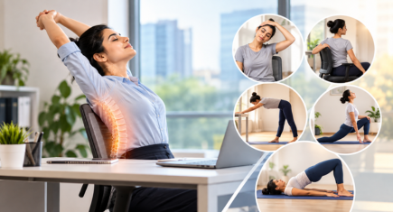 Yoga for Back Pain from Sitting