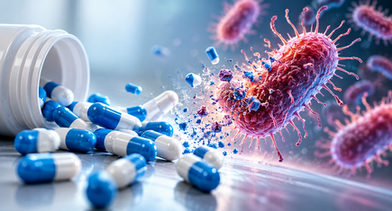 Antibiotic resistance causes and drug-resistant bacteria