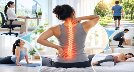 How to relieve back pain with spine health and prevention tips