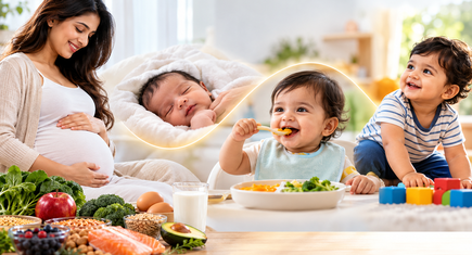 First 1000 days nutrition for child development