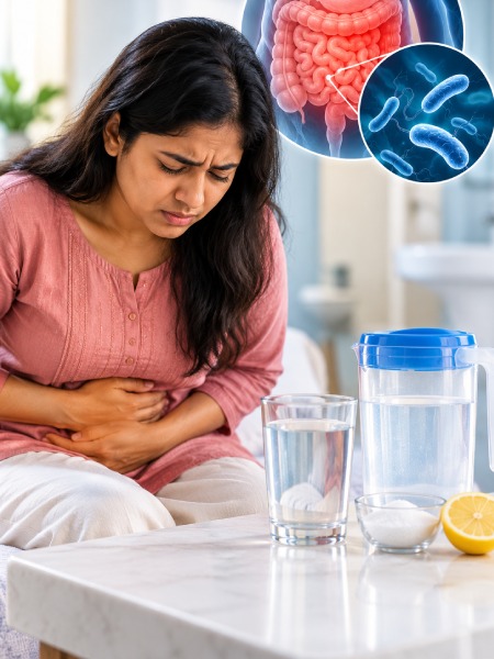 "Medical guide for cholera prevention, symptoms, and emergency treatment"