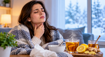 Winter Sore Throat and Home Remedies