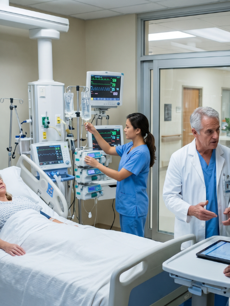 Emergency Trauma and Critical Care After a Major Accident