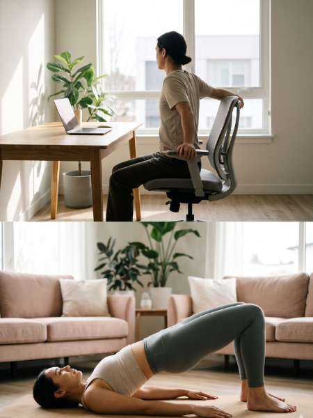 Yoga Exercises for Back and Neck Pain Relief