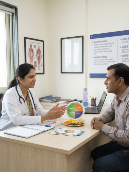 Prediabetes Treatment Through Healthy Eating and Exercise