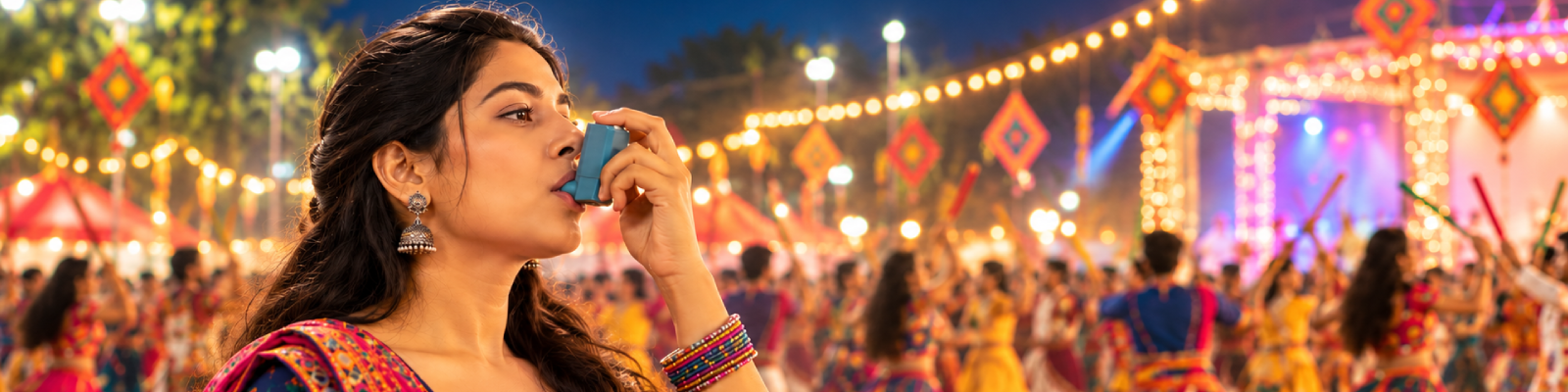 Asthma and Allergy Tips for Navratri Crowds
