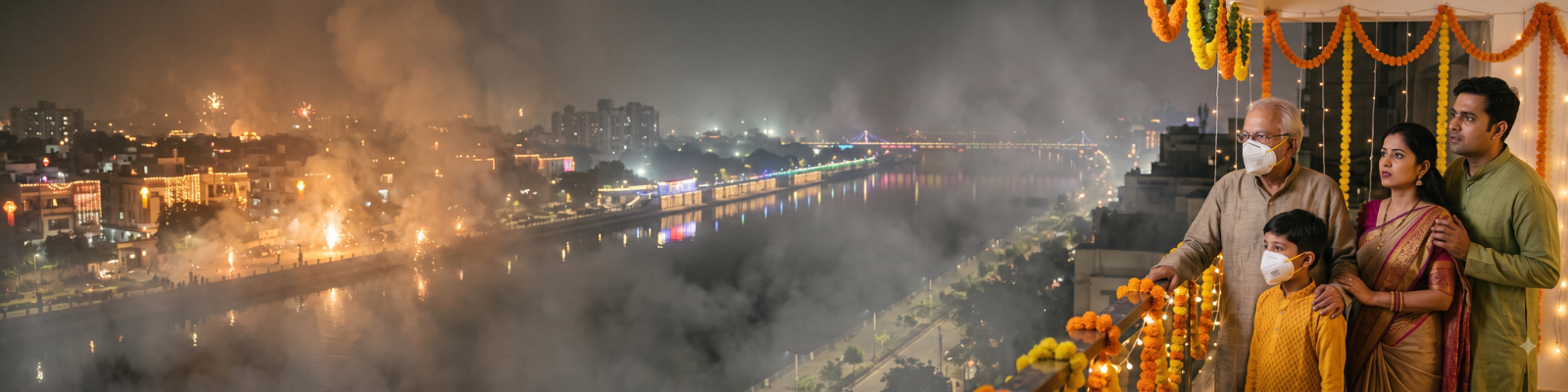 Diwali Air Pollution in Ahmedabad and Its Health Effects