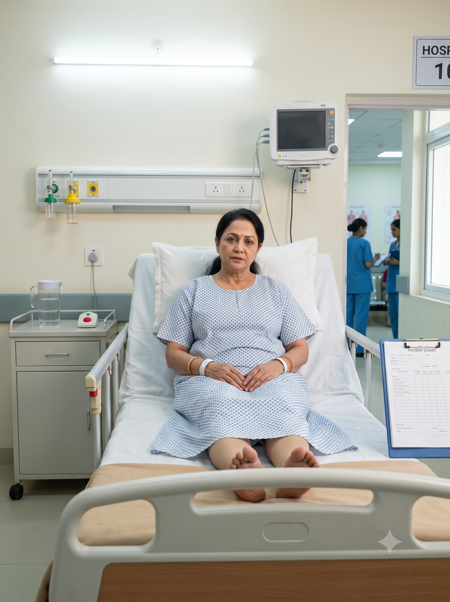 Festive season joint pain and arthritis symptoms in a woman with knee pain