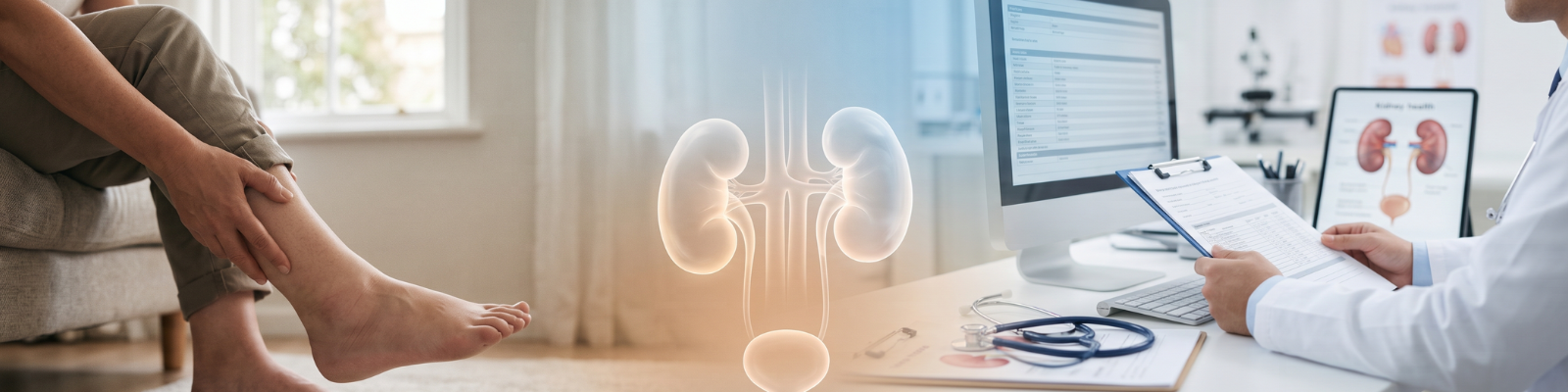 Swollen Feet as a Sign of Kidney Problems