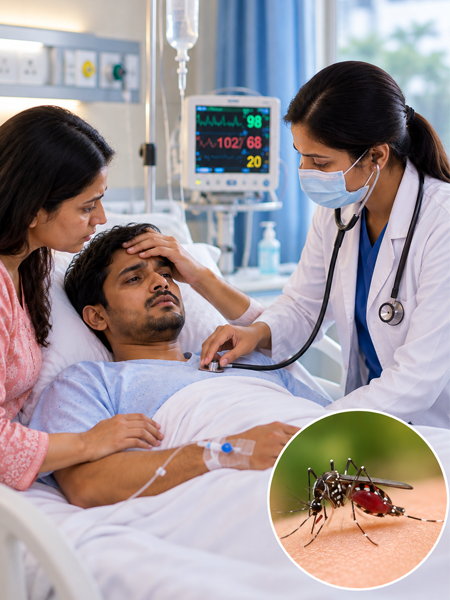 Dengue Warning Signs in Monsoon