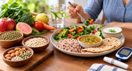 Healthy Indian foods for diabetes management