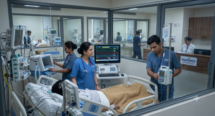 ICU treatment and critical care for patients in Gurugram