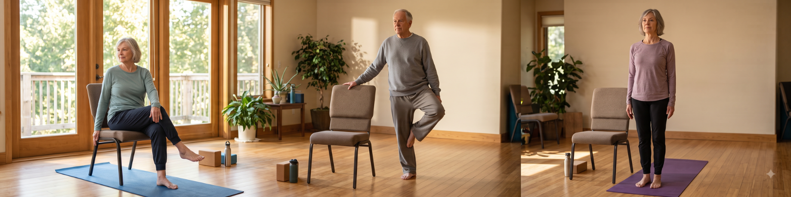 Senior Yoga Exercises for Better Balance and Mobility