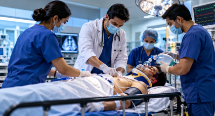 Major Accident Trauma Treatment and ICU Care