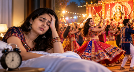Navratri sleep deprivation and fatigue
